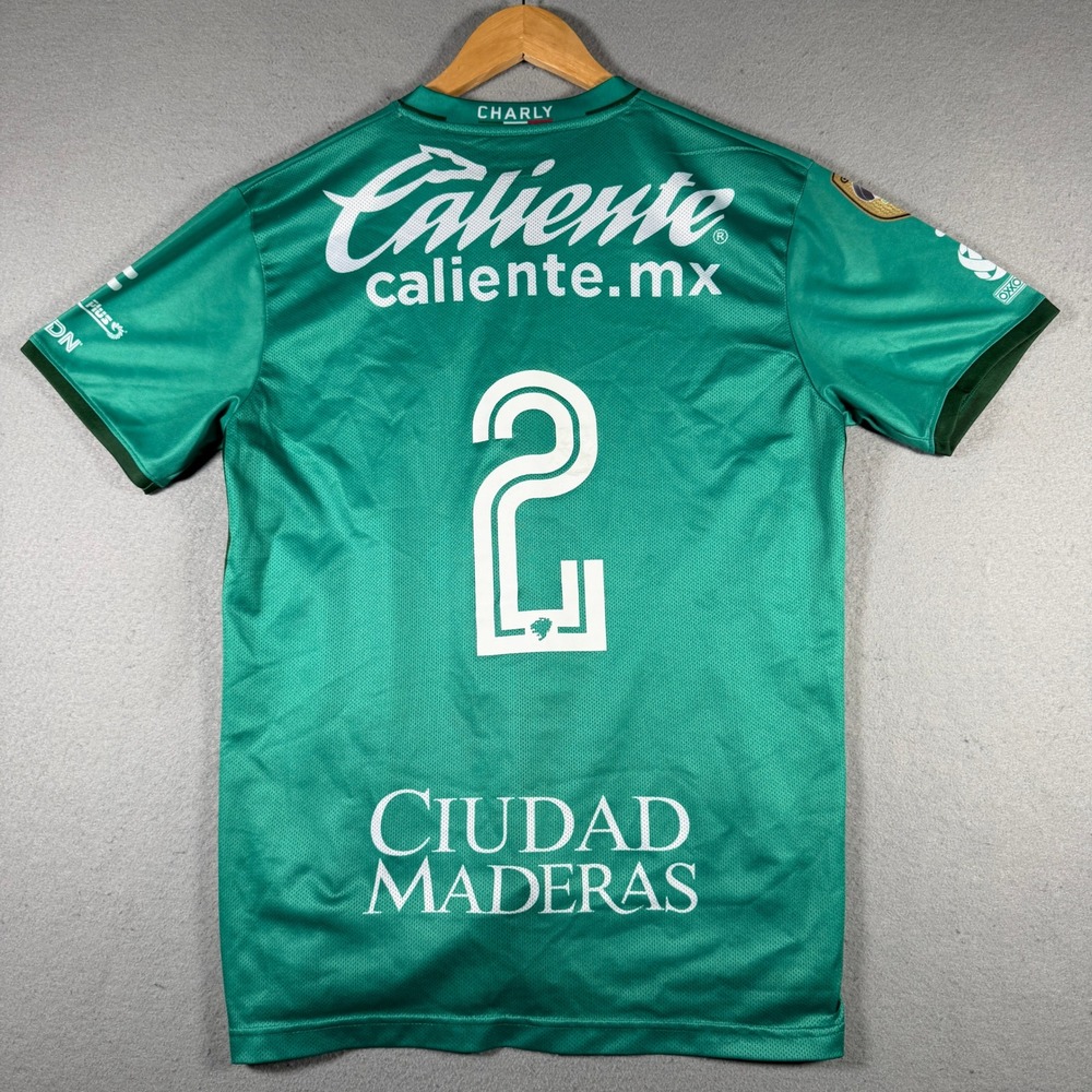 Charly Club Leon 2022-2023 Home Jersey Green Mens Large Liga MX Soccer Kit #2 - Picture 2 of 11